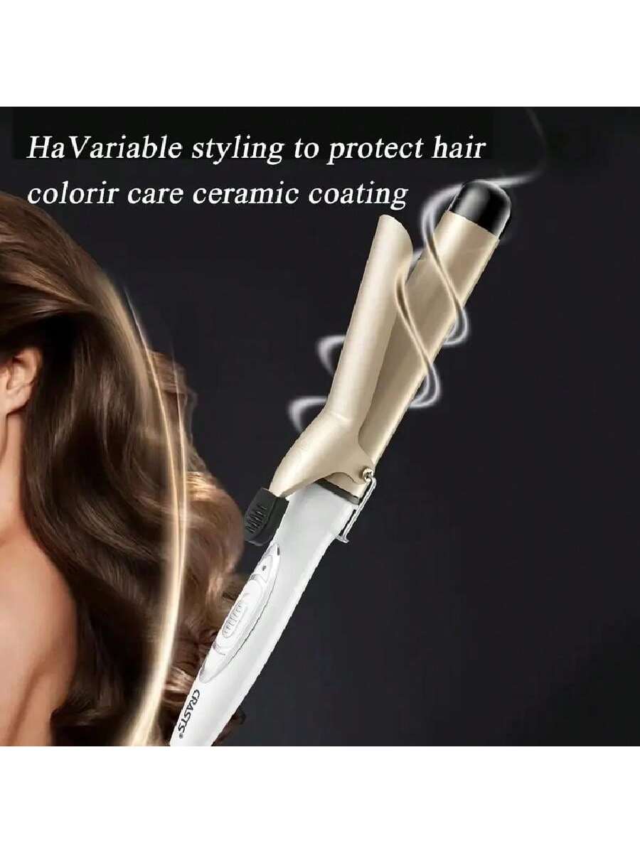 1PC Shein Plug-In 25mm/32mm Electric Curler, Curling Rod, Portable Curling Rod