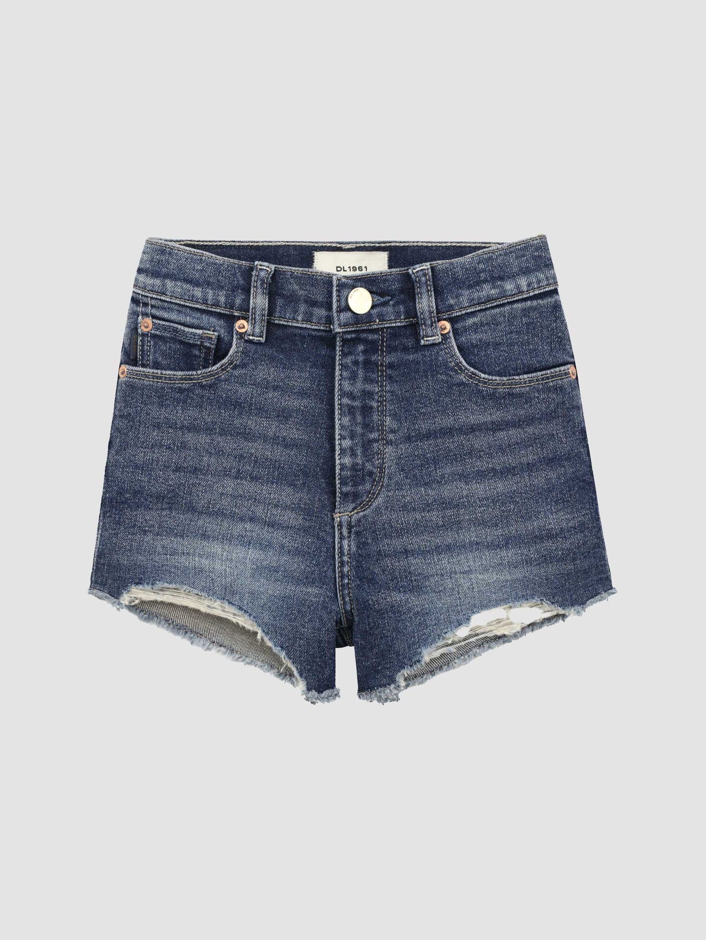 Lucy Toddler Denim Short, Palmwood
