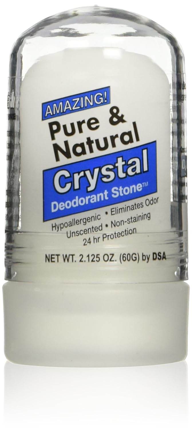 Deodorant Stone Pure and Natural Crystal Mini Stick, 2.125 Ounce - Premium Deodorant from Concordia Style Boutique - Just $13.40! Shop now at Concordia Style Boutique