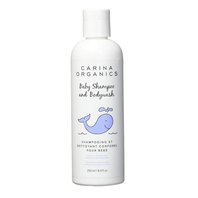 Carina Organics Baby Shampoo & Body Wash 250mL
