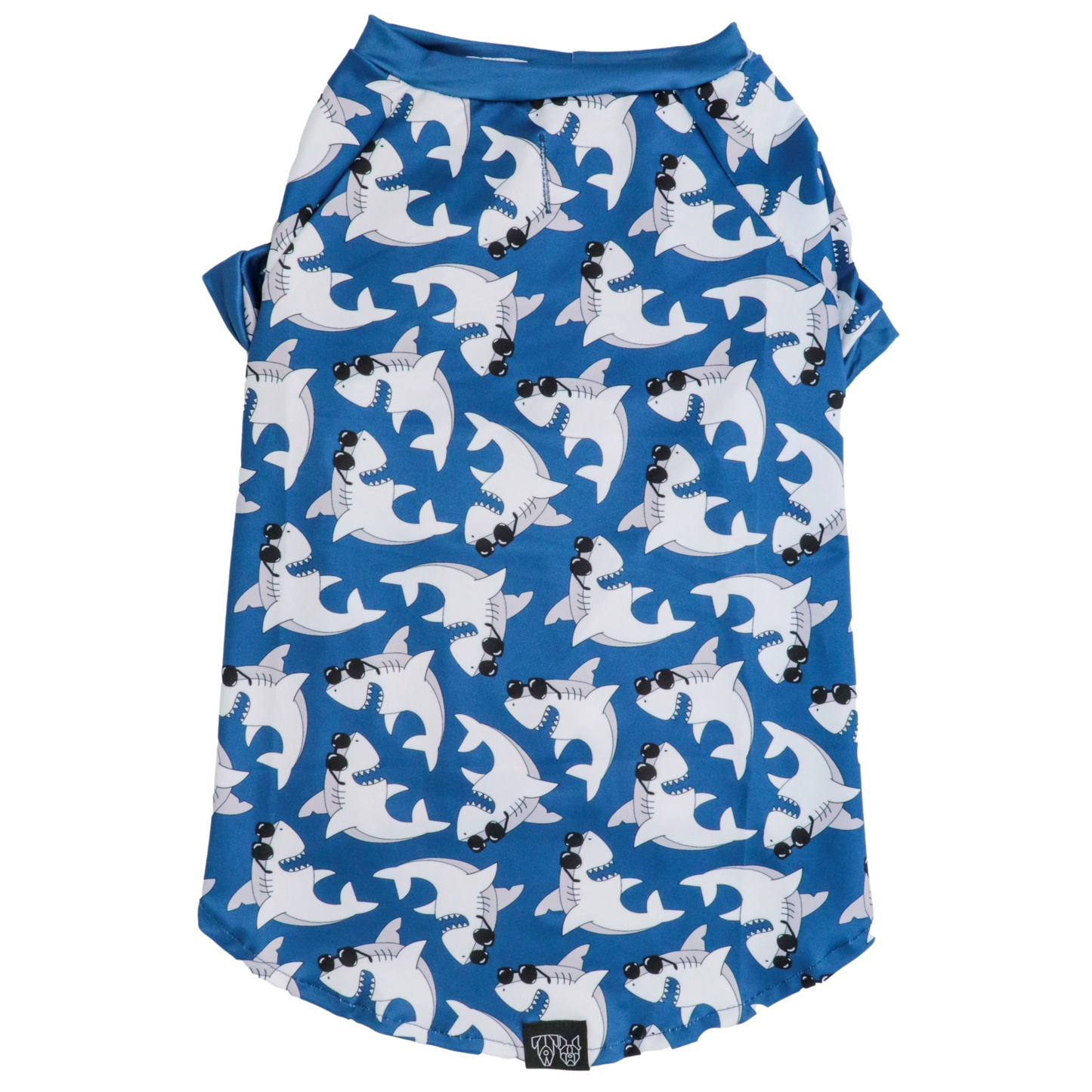 DOG BEACH RASHIE: Bite Me (Blue Version) {FINAL SALE}