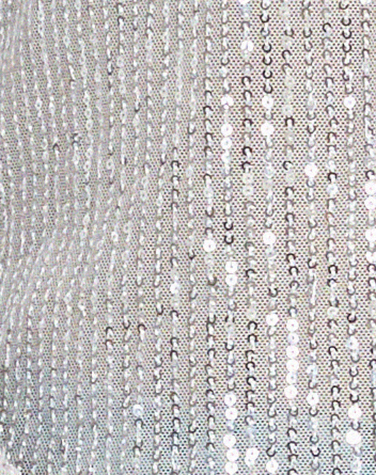 Gedza Top in Sequin Silver