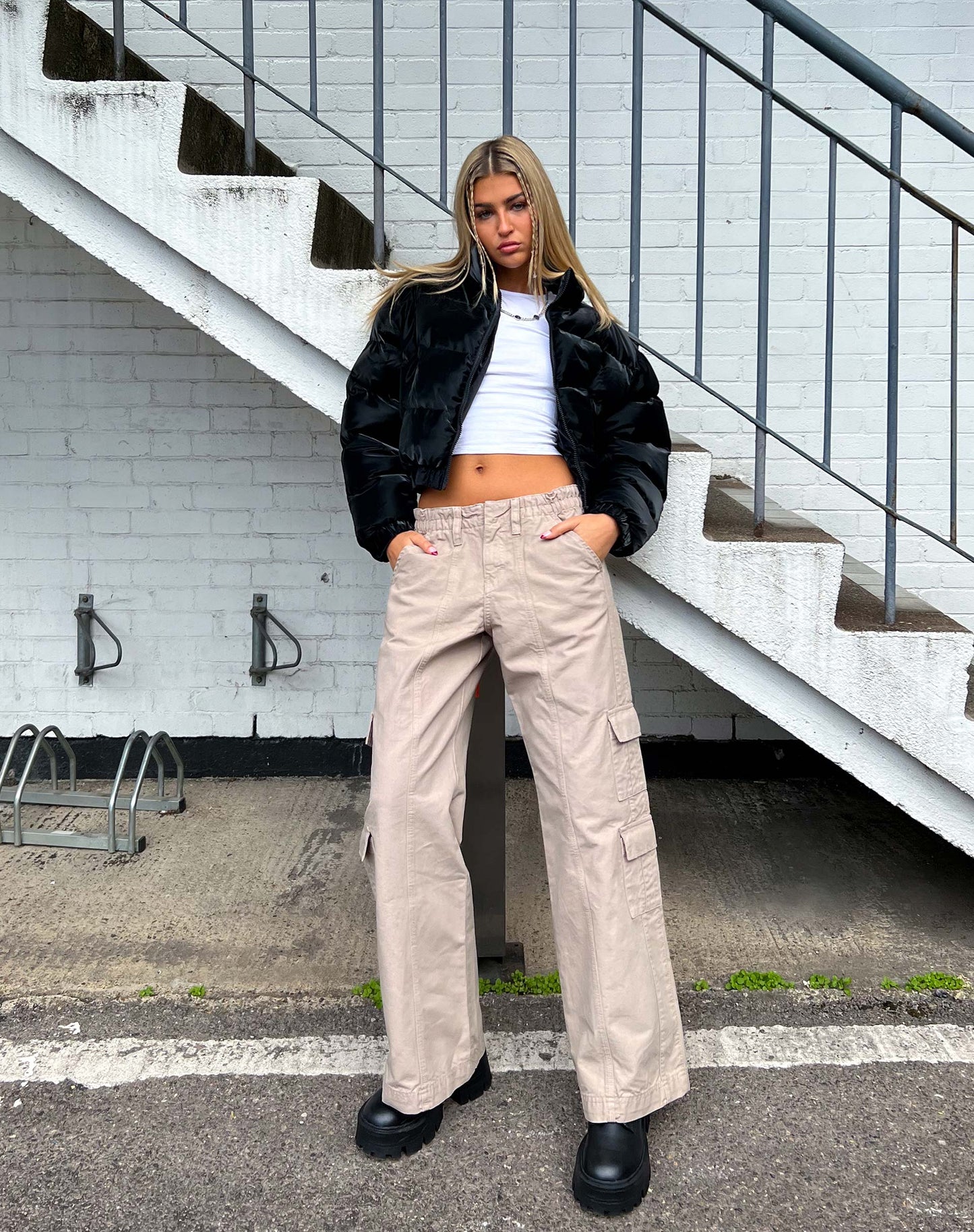 Hansa Cargo Trouser in Stone