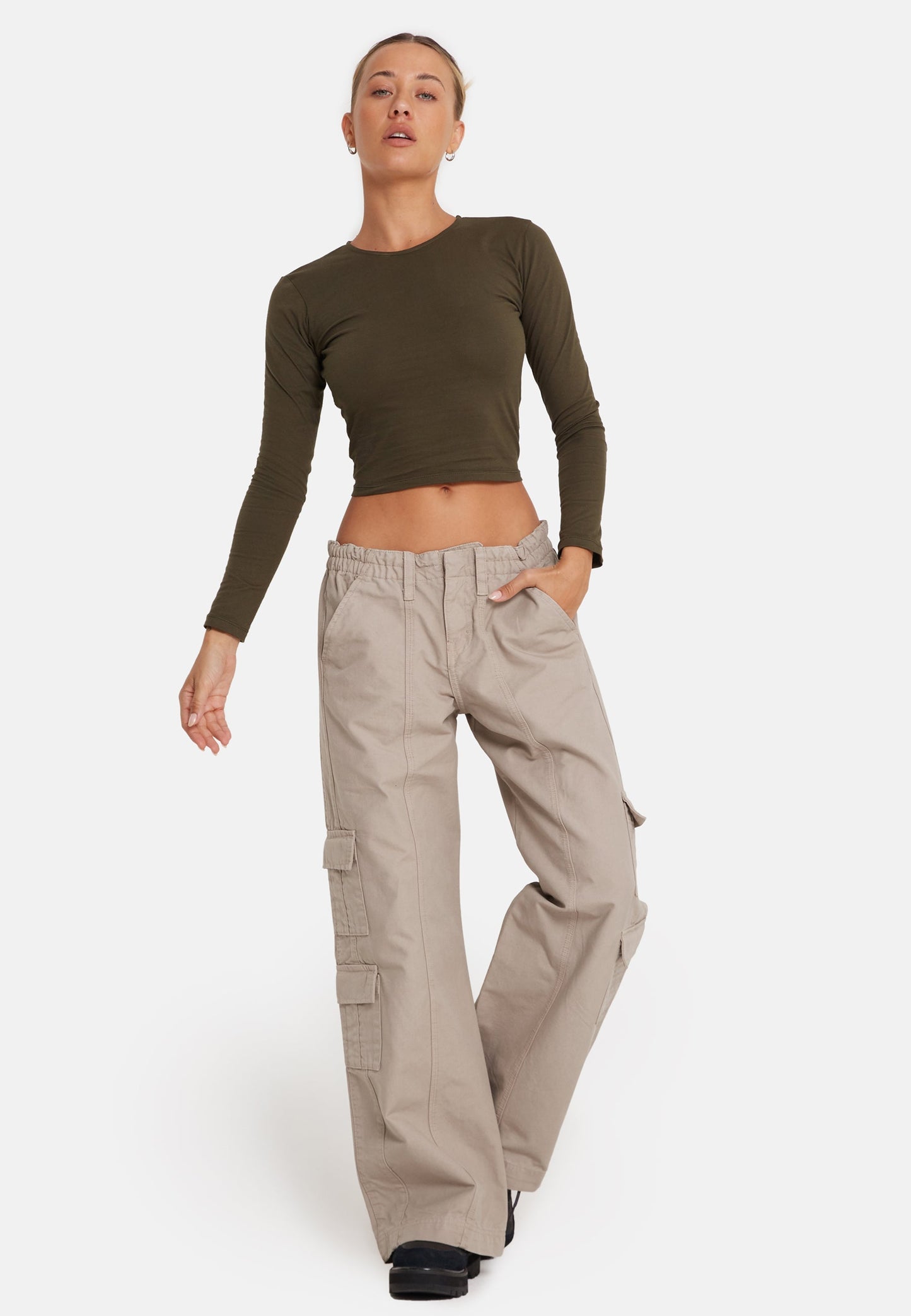 Hansa Cargo Trouser in Stone