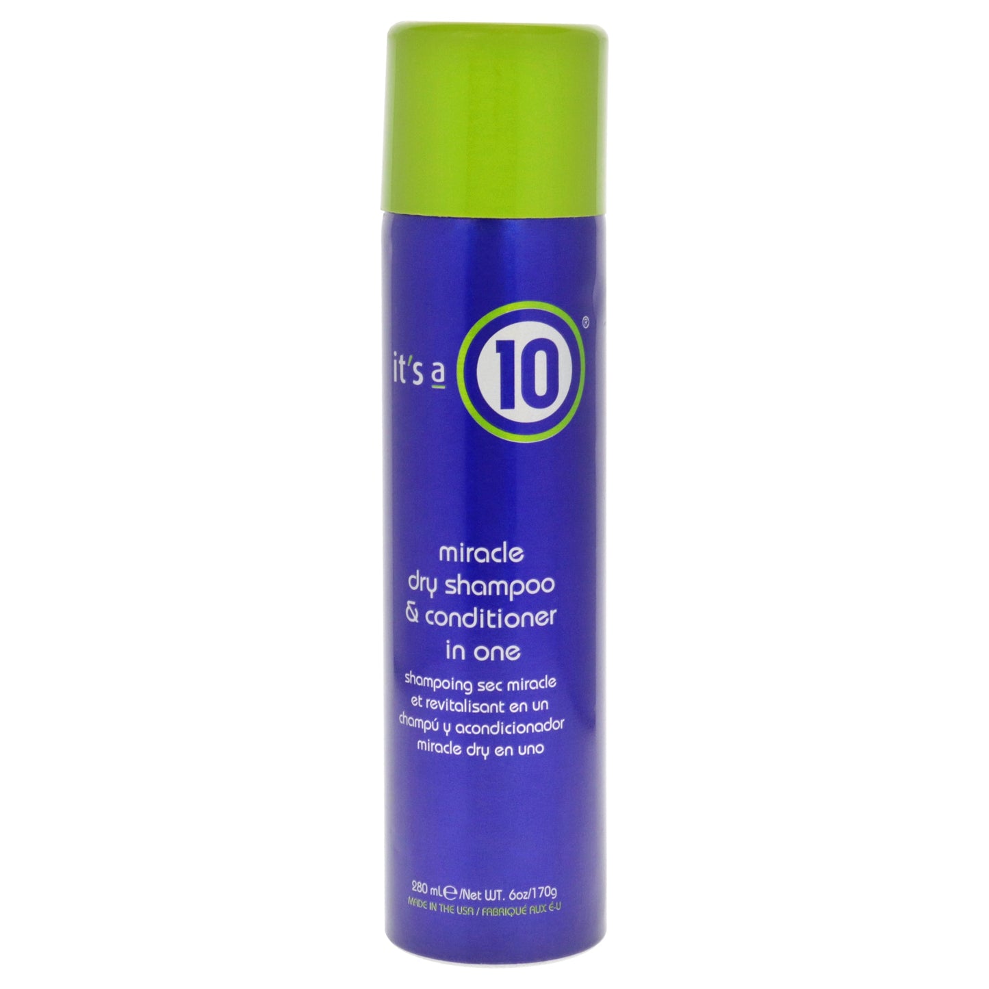 Miracle Dry Shampoo and Conditioner in One by Its a 10 for Unisex - 6 oz Dry Shampoo