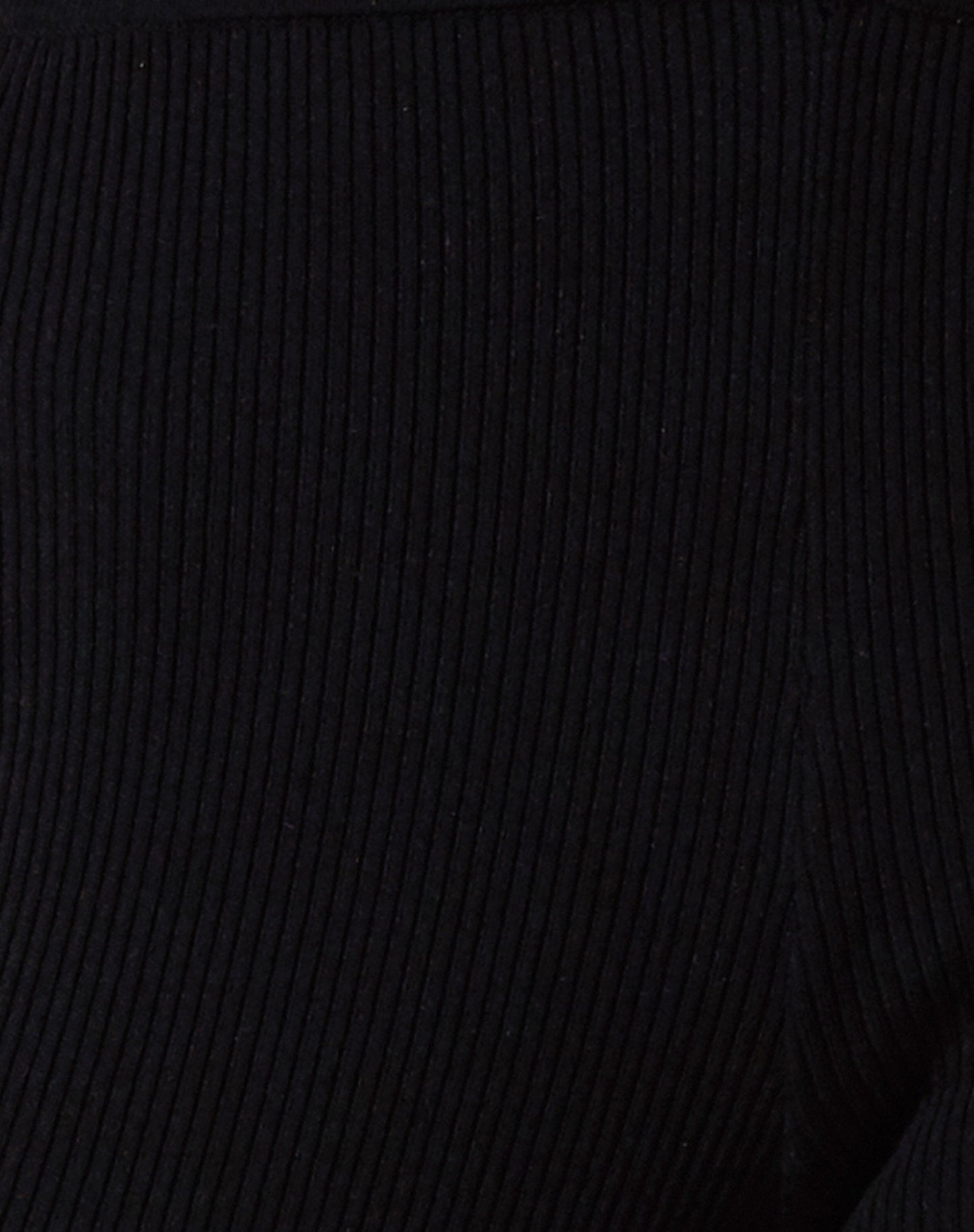 Kharisma Trouser in Rib Black