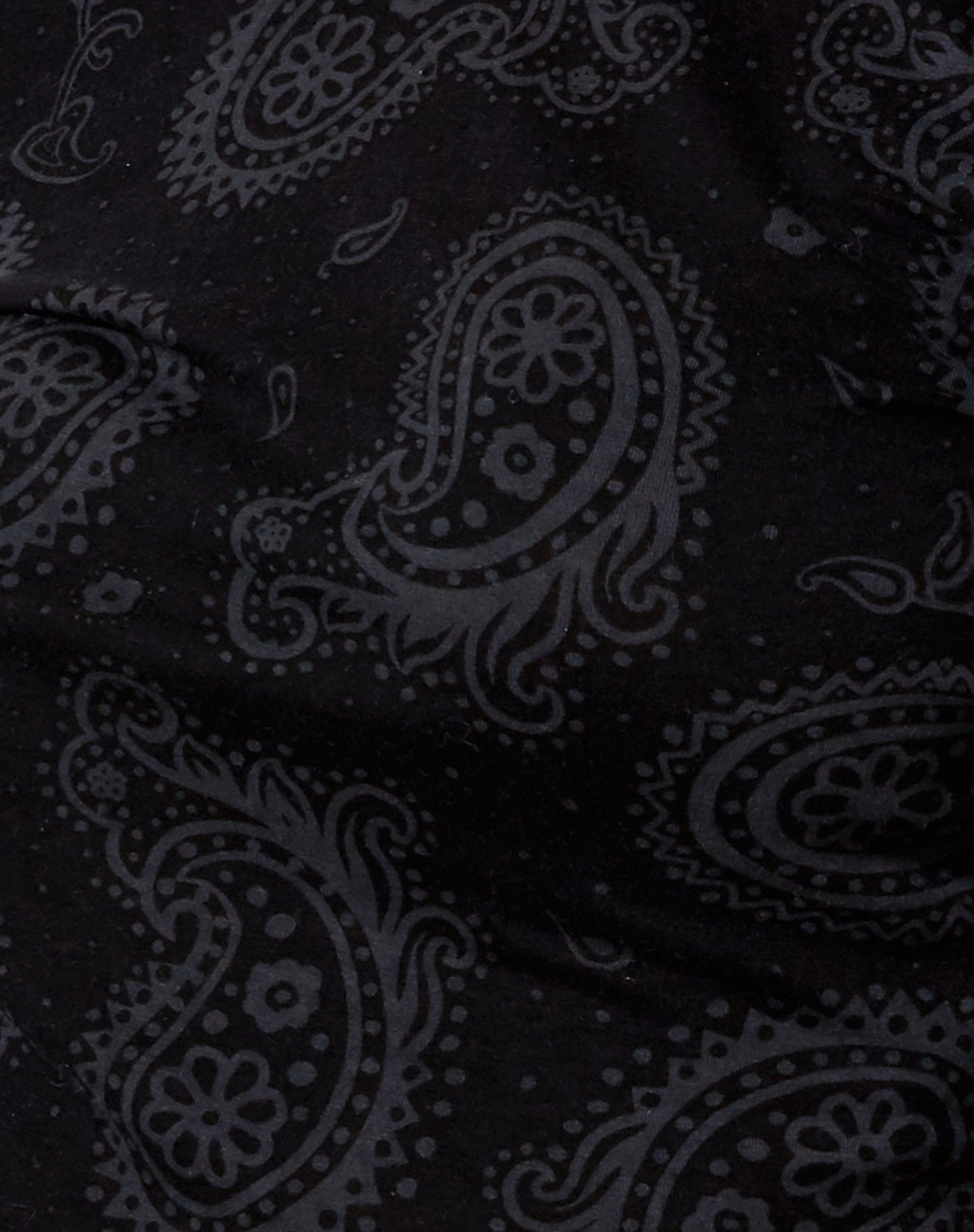 Lali Crop Top in Persian Night Black