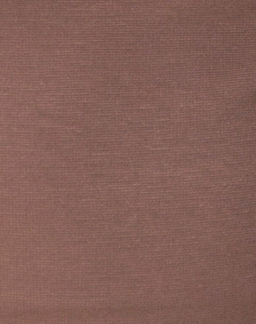Limsie Dress in Cacao with Rectangle Square