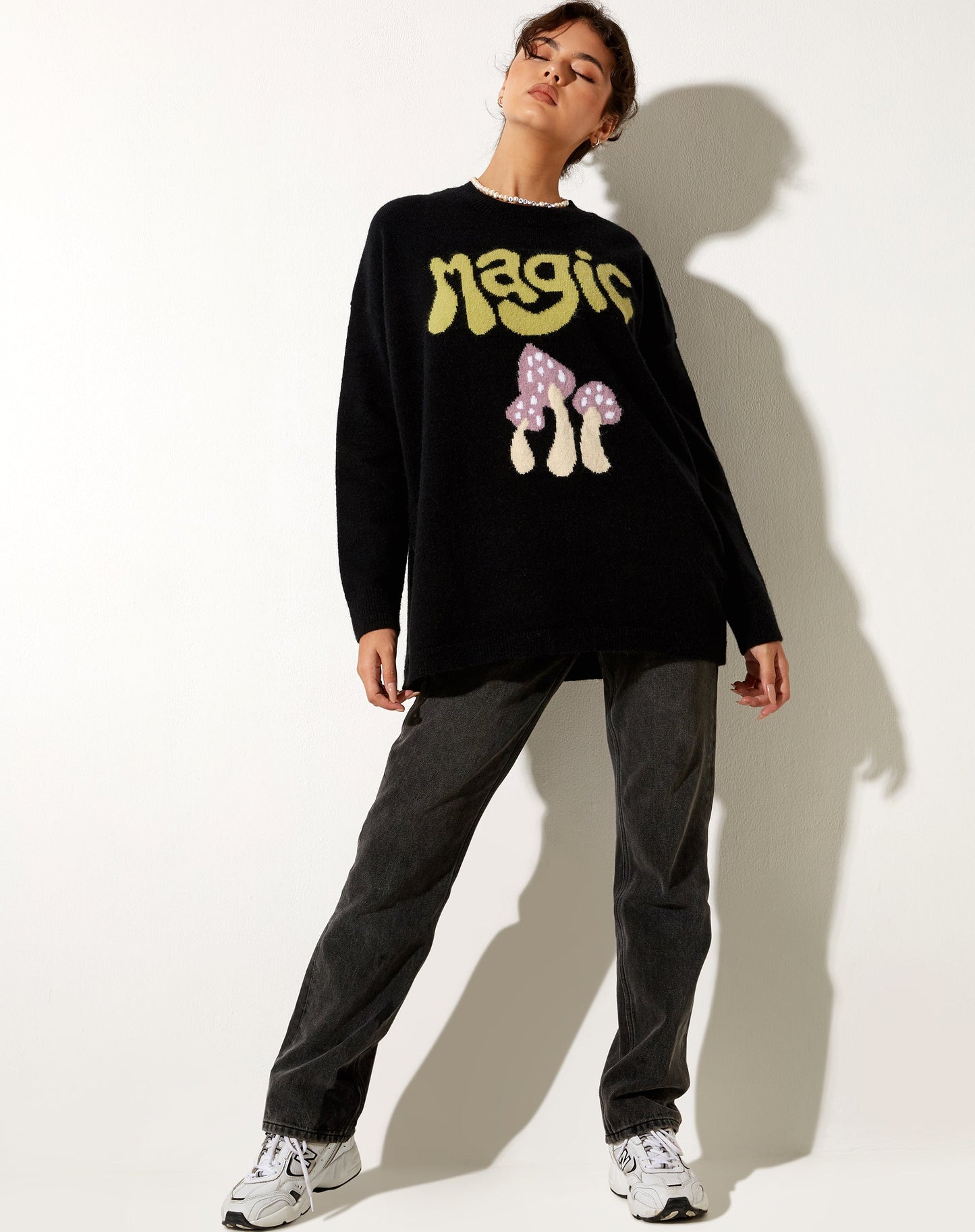 Lulees Jumper in Magic Black