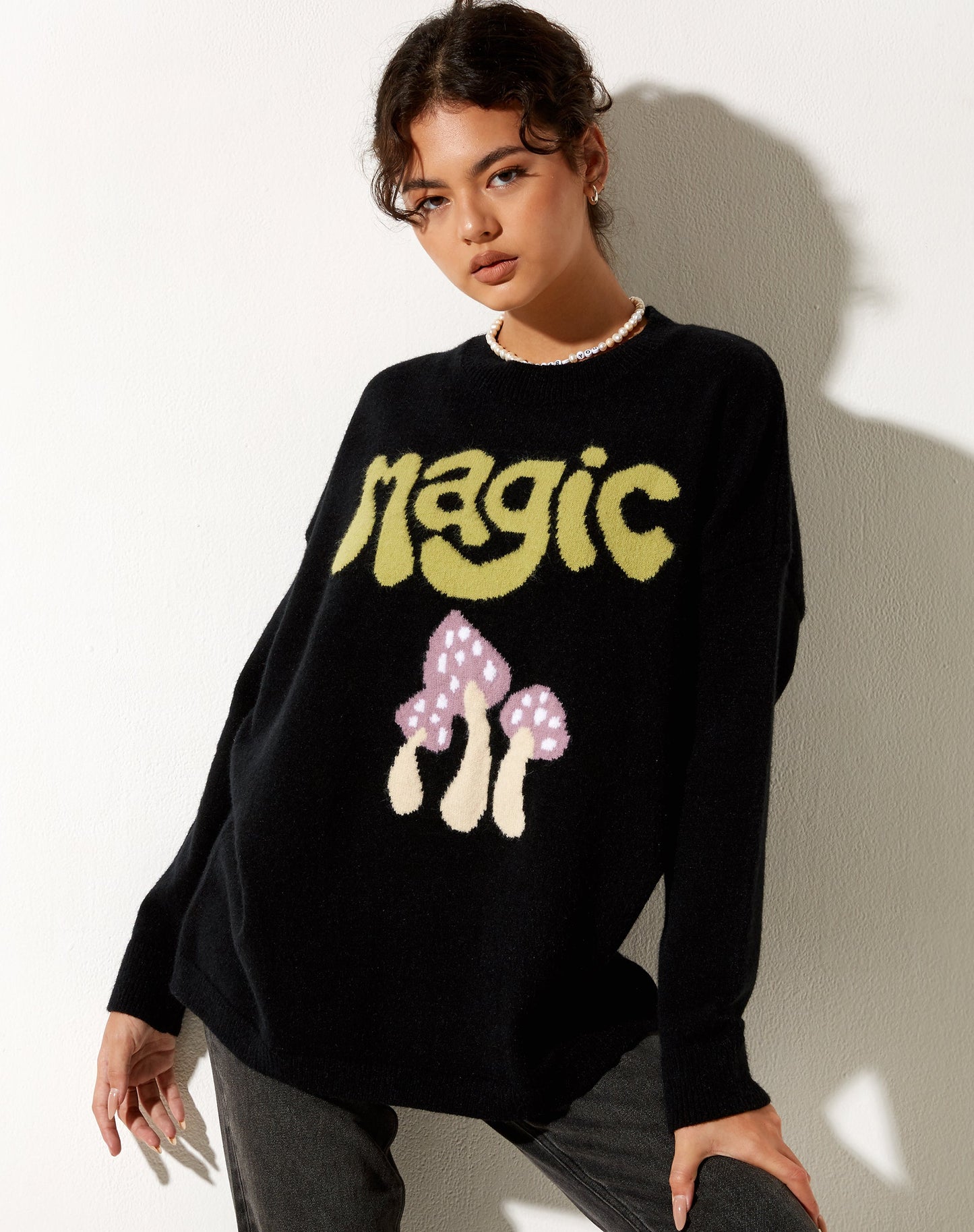 Lulees Jumper in Magic Black