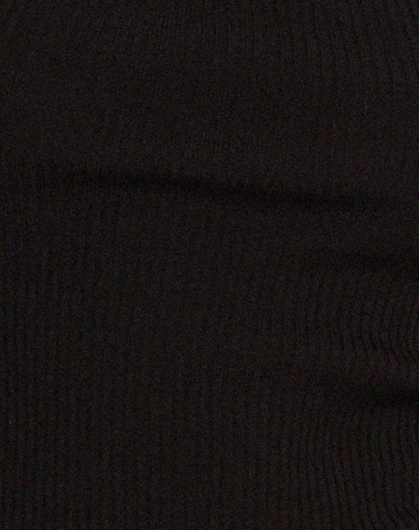 Caena Top in Black Rib Knit