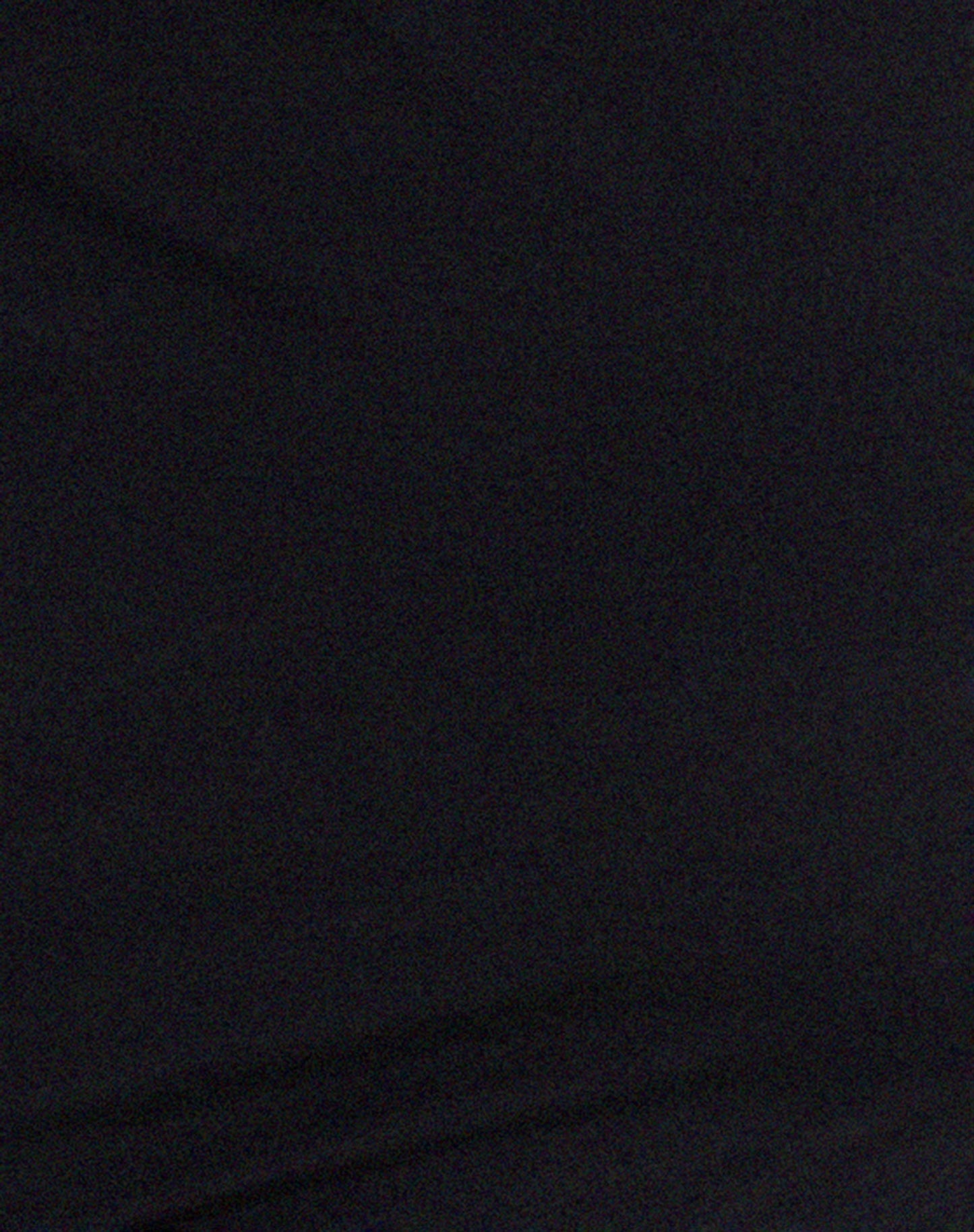 Roonhi Long Sleeve One Shoulder Top in Black