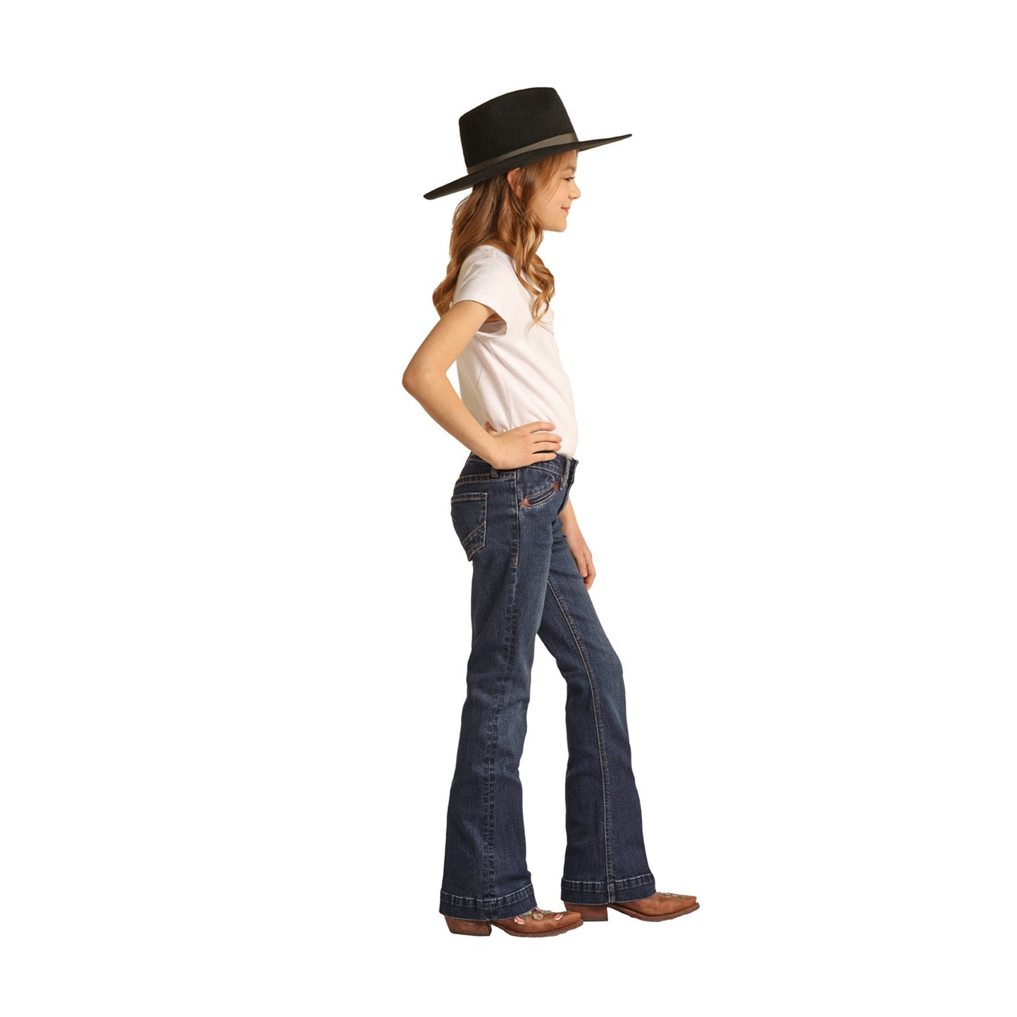 Rock & Roll Girl's Trouser Jeans