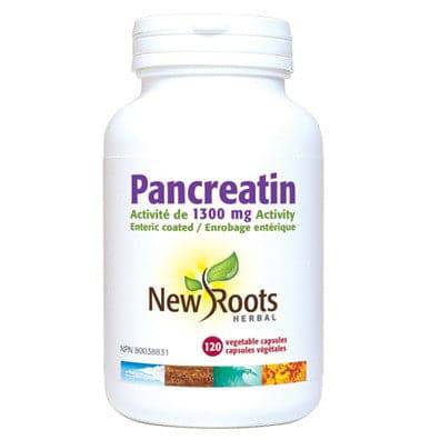 New Roots Herbal Pancreatin 1300mg Activity