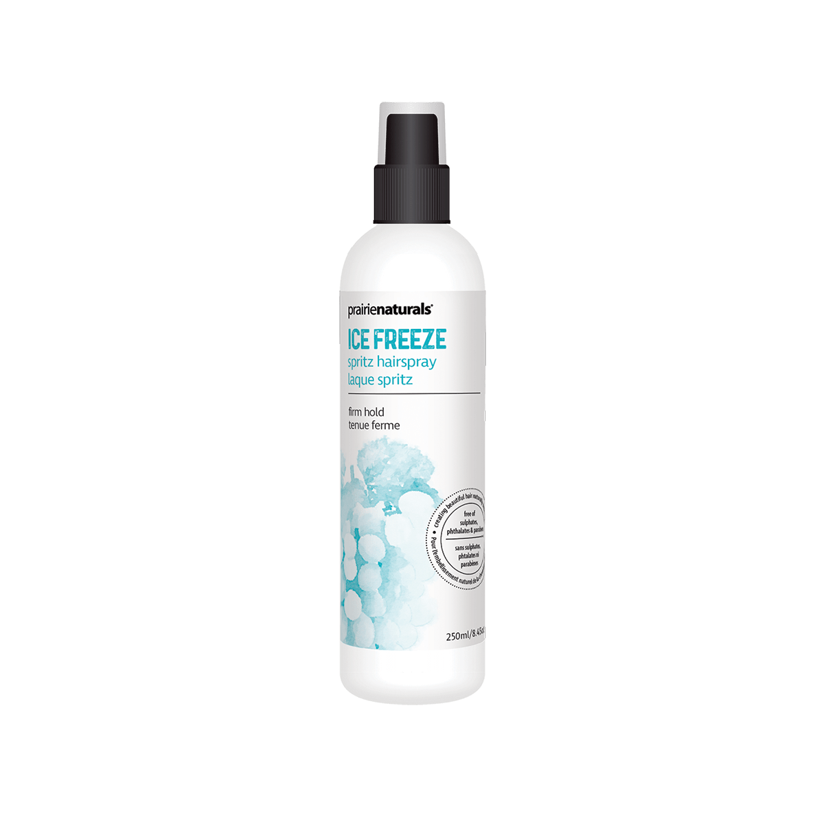 Prairie Naturals Ice Freeze Firm Hold Styling Spray 250 ml