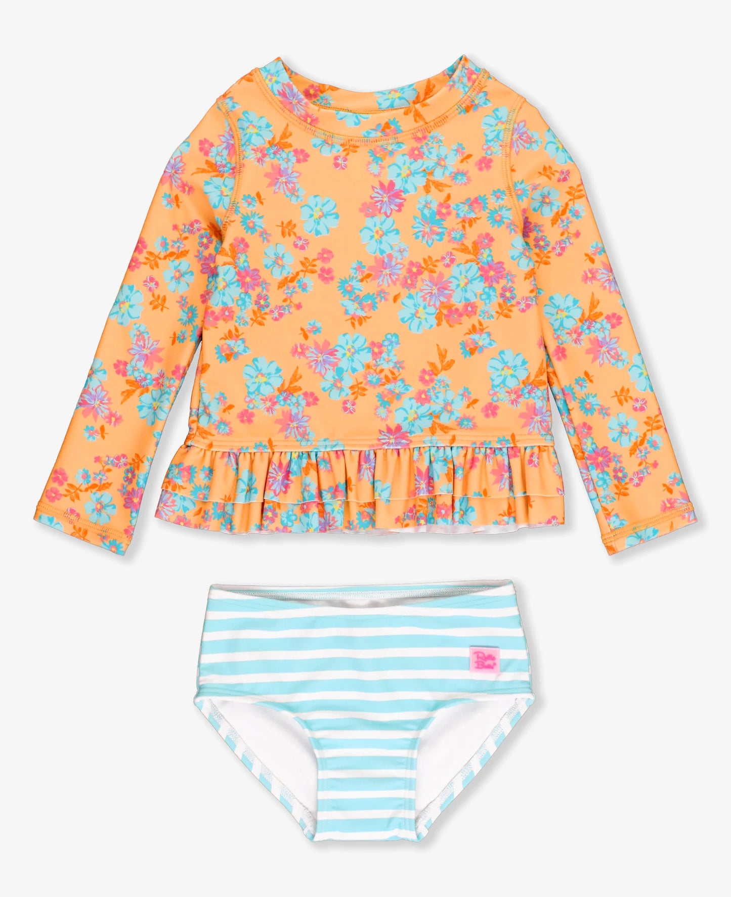Vibrant Valley LS Rash Guard, 2pc