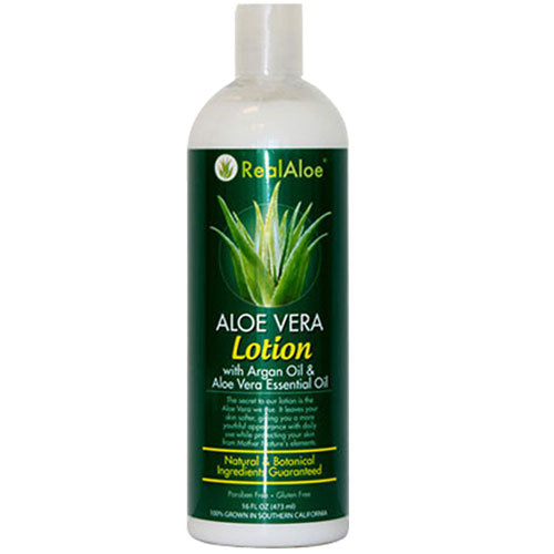 Real Aloe, Aloe Vera Lotion, 16 Oz