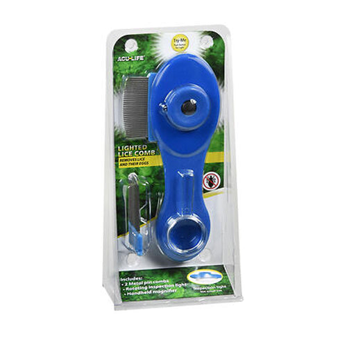 Acu-Life, Acu-Life Lighted Lice Comb, 1 Each