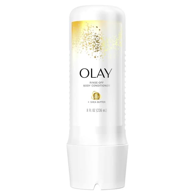 Olay Rinse-off Body Conditioner with Shea Butter, All Skin Types, 8 fl oz