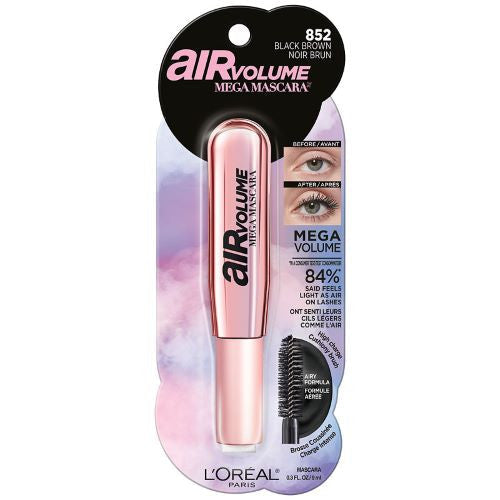 L'Oréal - Air Volume Mega Mascara - 852 Black Brown | 9ml