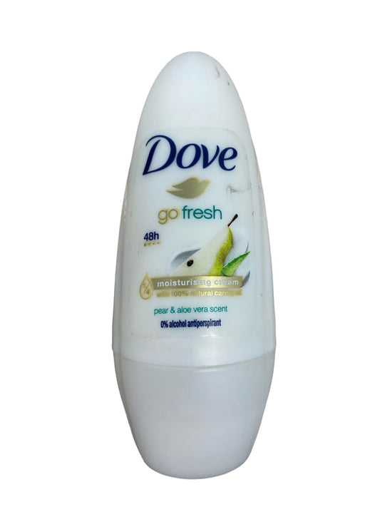 DOVE Desodorante Roll-on para mujer "Go Fresh - Pear & Aloe Vera" - Pack de 3 unidades (3 x 50 ml)