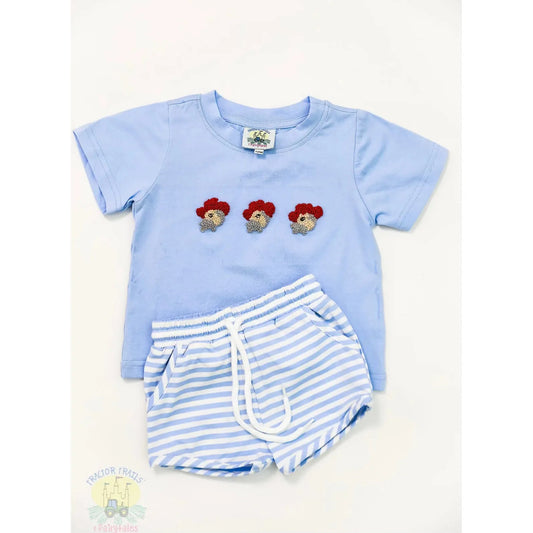 French Knot Rebel Short Set