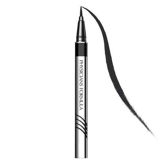 Physicians Formula Eye Booster, Lash-Enhancing 2-in-1 Eyeliner Serum, Dermatologist Approved, Hypoallergenic, Cruelty-Free & Vegan - Ultra Black