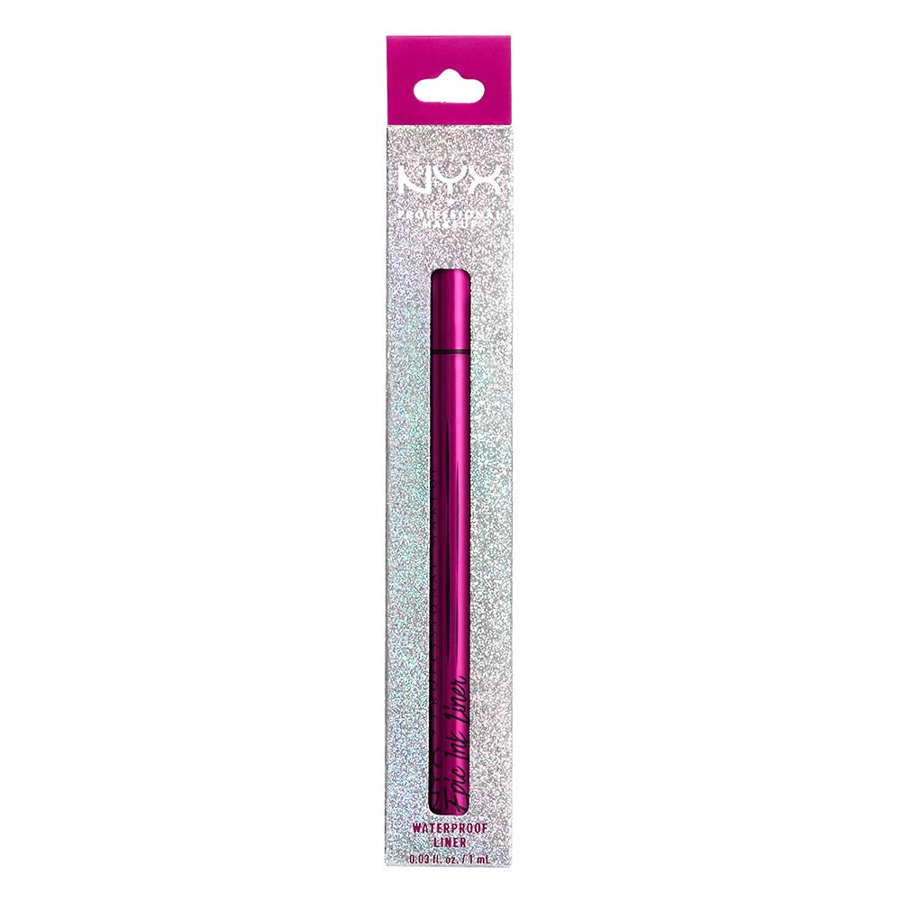 NYX PROFESSIONAL MAKEUP Gift Pack, Diamonds & Ice Epic Ink Liner, Waterproof Liquid Eyeliner, Black