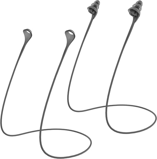 Hearprotek [2 pcs] Earplugs Connector Cord, Earplug Lanyard, Replaceable Silicone Cord for Earplugs, Compatible with Hearprotek Concert Ear Plugs