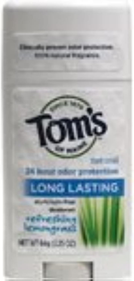 Tom's of Maine Deod Stk LL Lemngrs, 2.25 Ounce