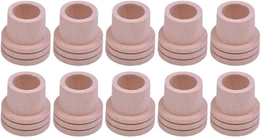 10 Pcs Fire Extinguisher Moxa for Moxibustion Wooden Tool Base