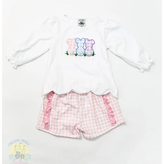 3D Bunnies Girl Bloomer Set