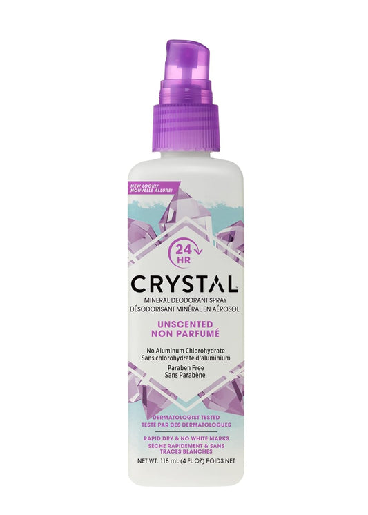 Crystal, Deodorant Spray, Pump, 4 oz