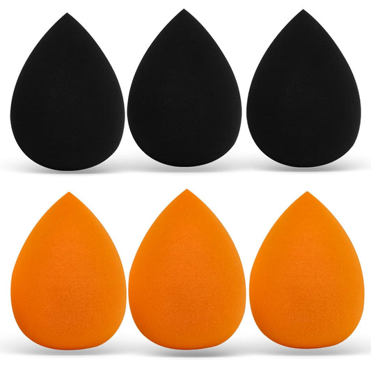 VXZOHOW Portable Sponge Puff, 6Pcs Easy Storage Makeup Sponge For Travel