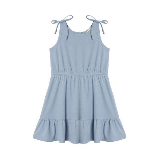 Burst of Blooms Dress, Blue