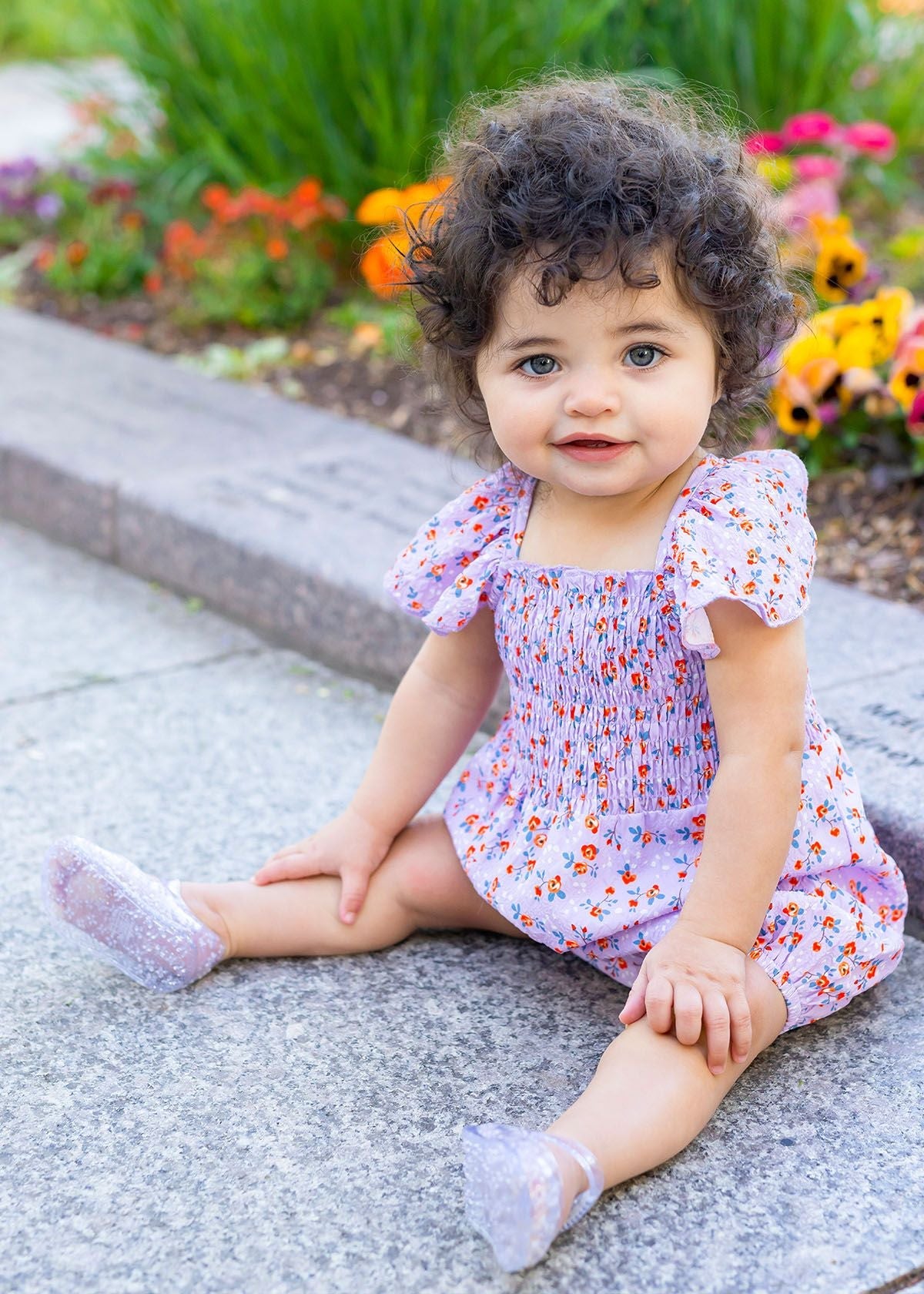 Picnic Florals Romper