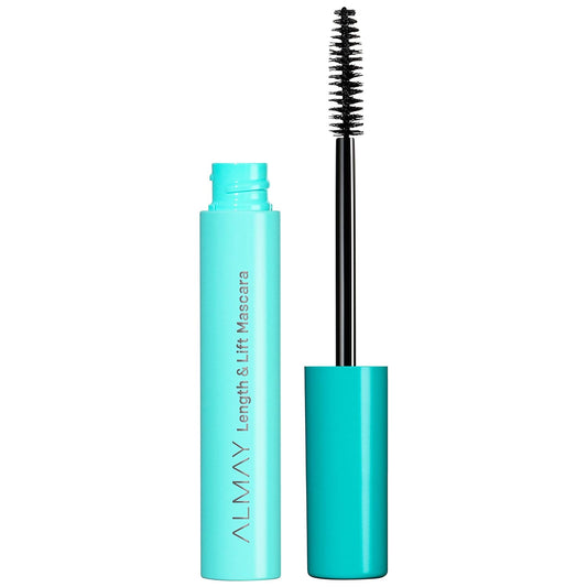 Almay Lenghthening Mascara,Volume & Lift, Eye Makeup, Hypoallergenic and-Fragrance Free, 030 Black Brown, 0.24 Fl Oz