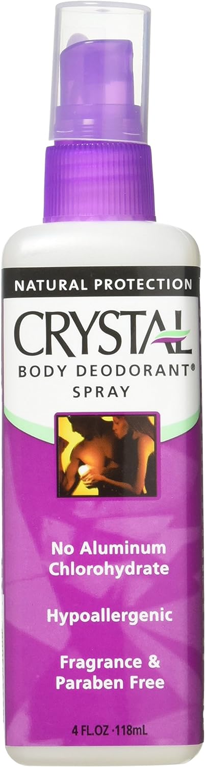 Crystal Body Spray Deodorant 4 Ounces