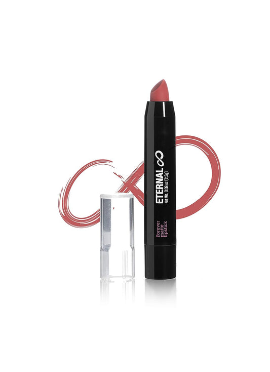Eternal Forever Matte Lipstick Collection – Anti-Feathering, Creamy, Longwear Professional Makeup with Velvet Finish – Modern Colors and Shades with Strong Pigments (Caramel)