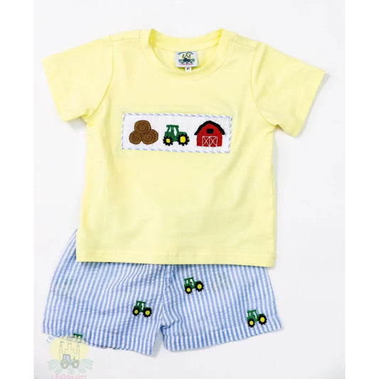 Farm Smocked Short Set