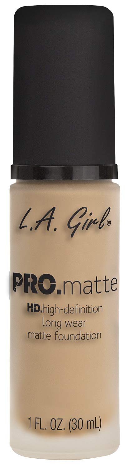 L.A. Girl PRO.matte Foundation, Ivory, GLM671, 1 fl. oz.