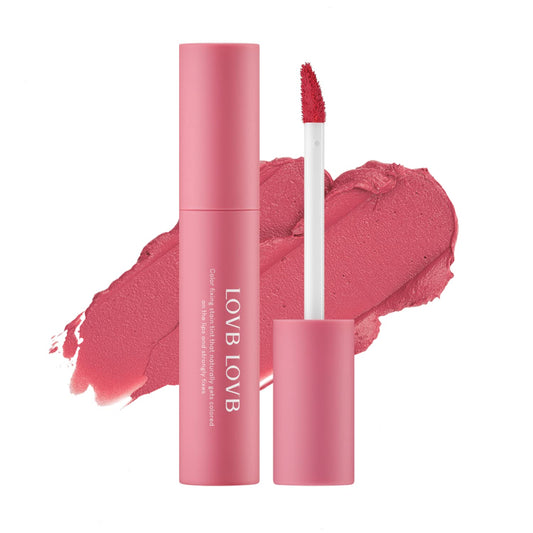 LOVB LOVB Color Fixing Stain Tint 0.17 oz. | Blur Velvet | Lightweight | Smudge-Resistant | Non-Drying, Smooth Matte Formula (02 SOME ROSE)