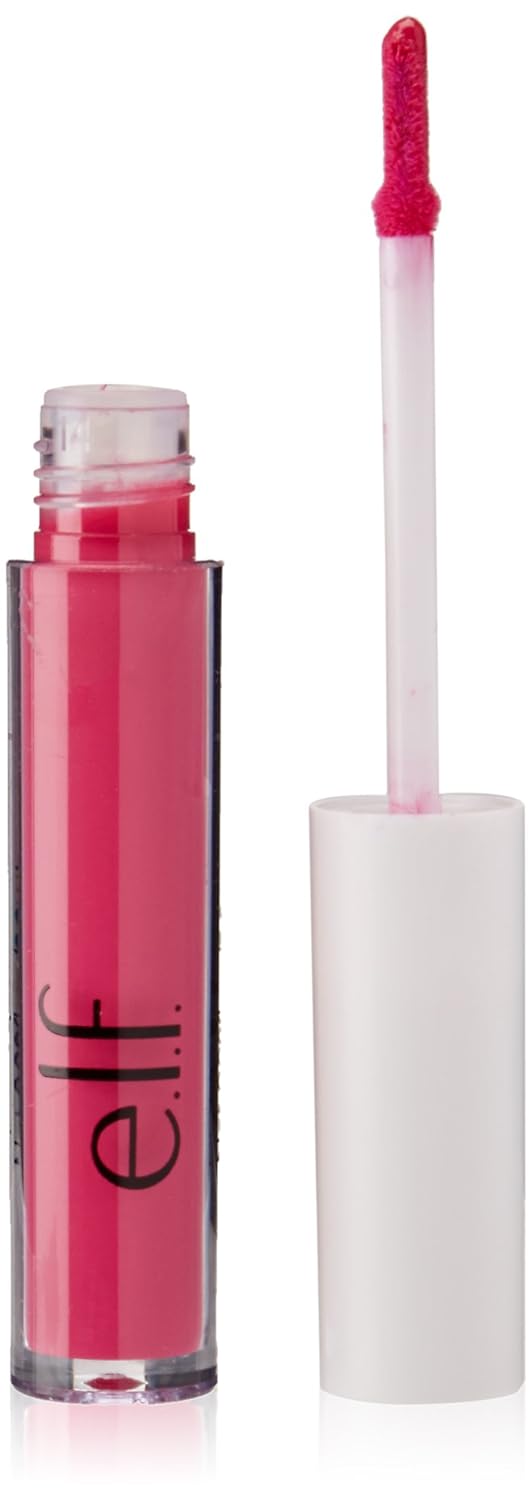Elf Cosmetics Lip Lacquer, Bold Pink, 0.6 Ounce