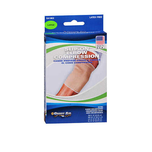 Scott Specialties, Sport Aid Slip-On Elbow Compression, Large each