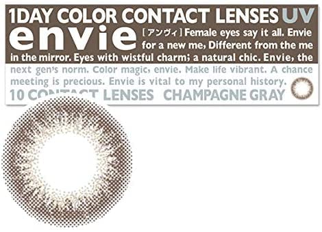 Ambi Envie 1Day Champagne Gray -5.00 10Pcs 1Box Japan