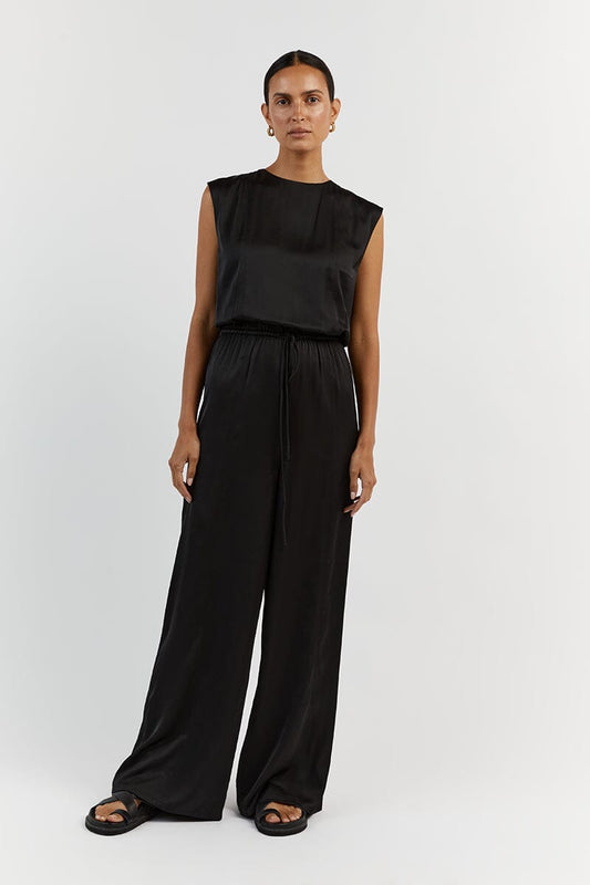 RUE BLACK JUMPSUIT Clothing DISSH Boutiques 16 BLACK