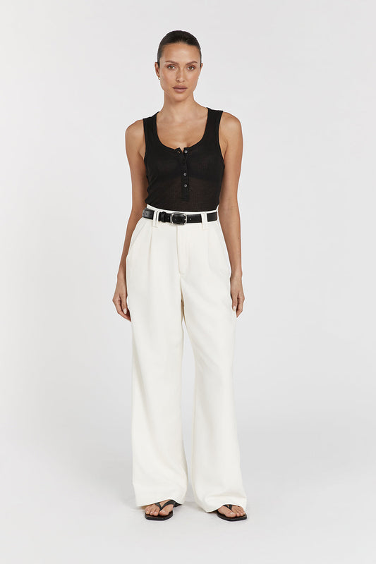 ARDEN BLACK KNIT TANK Clothing DISSH Boutiques M BLACK
