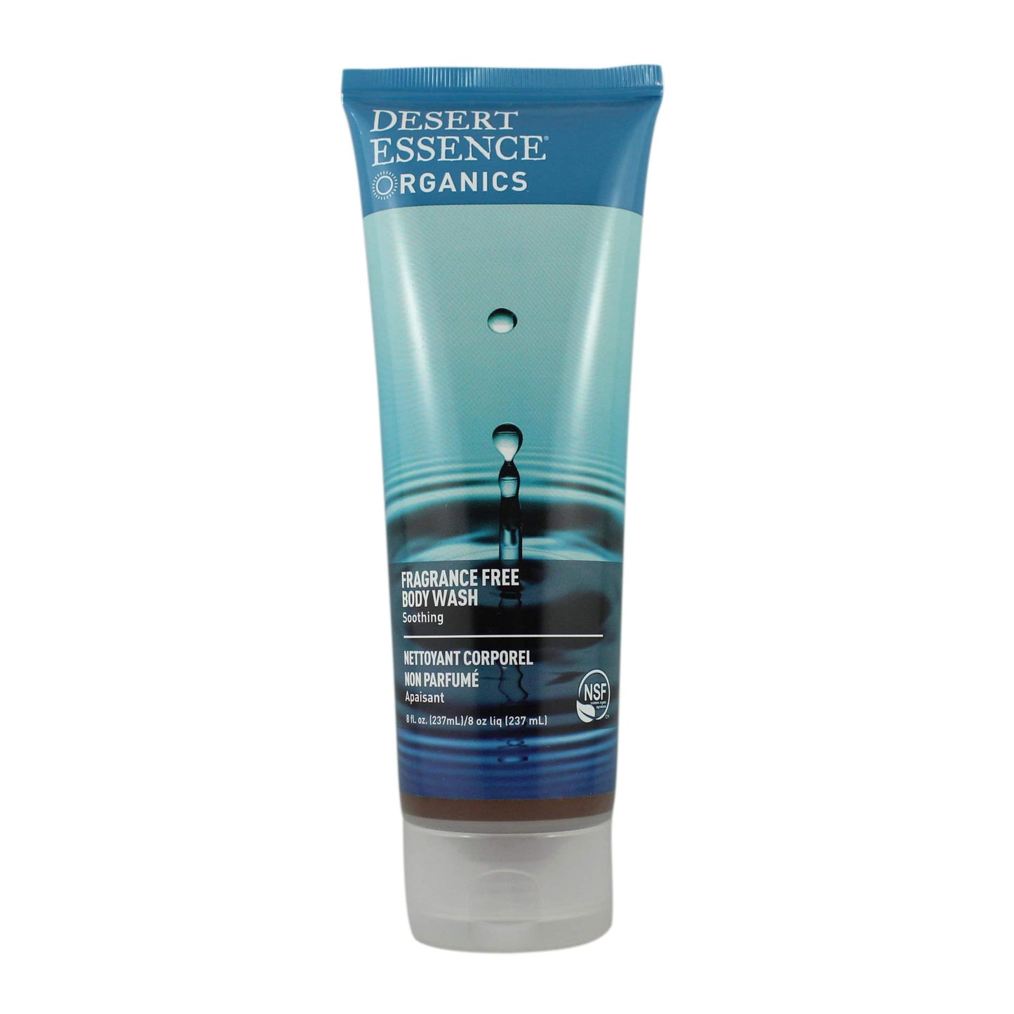 Desert Essence Fragrance Free Body Wash (237 mL)