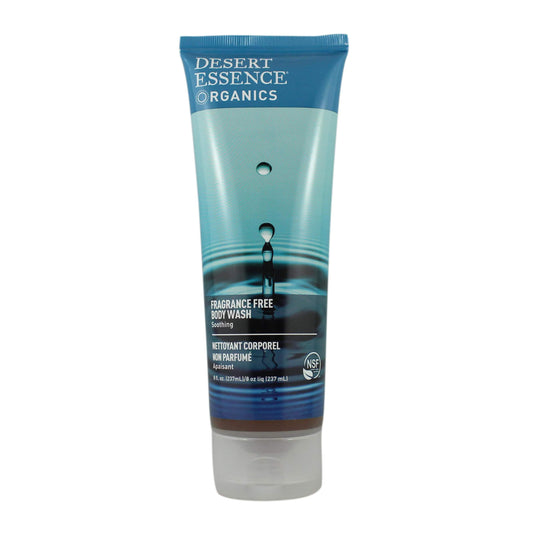 Desert Essence Fragrance Free Body Wash (237 mL)