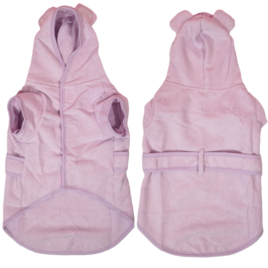 DOG BATH ROBE: Lavender {FINAL SALE}